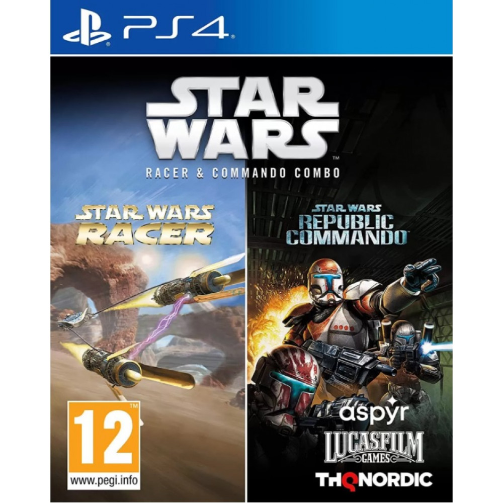 Star Wars Episode 1 Racer & Republic Commando Collection [PS4, английская версия]