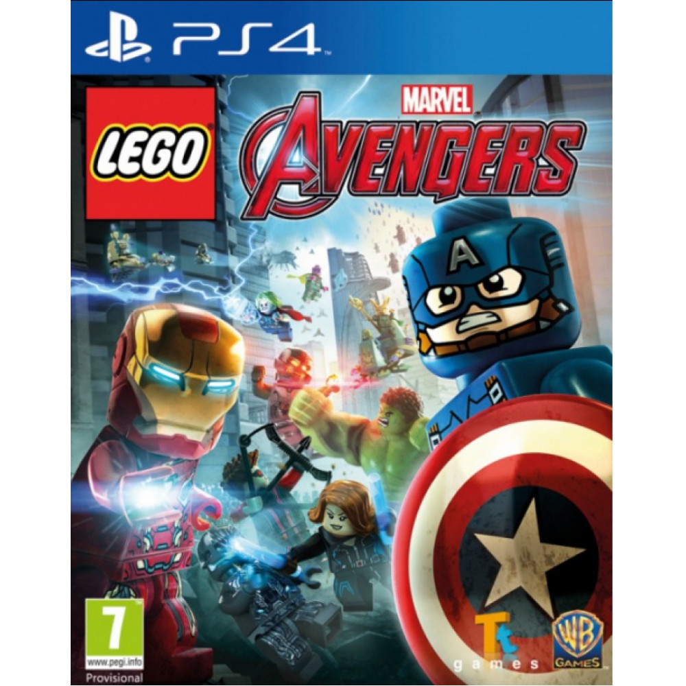 LEGO: Marvel Мстители [PS4, русская версия] (Б/У)