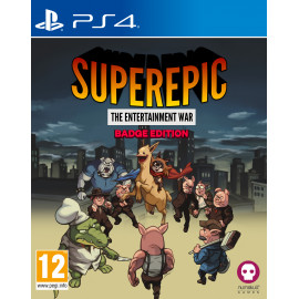 SuperEpic: The Entertainment War - Baddge Edition [PS4, английская версия]