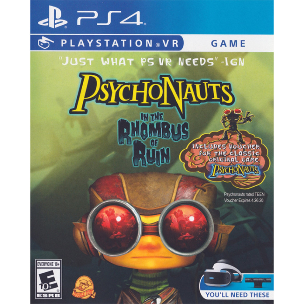 Psychonauts In The Rhombus of Ruin (Только для PS VR) [PS4, английская версия]