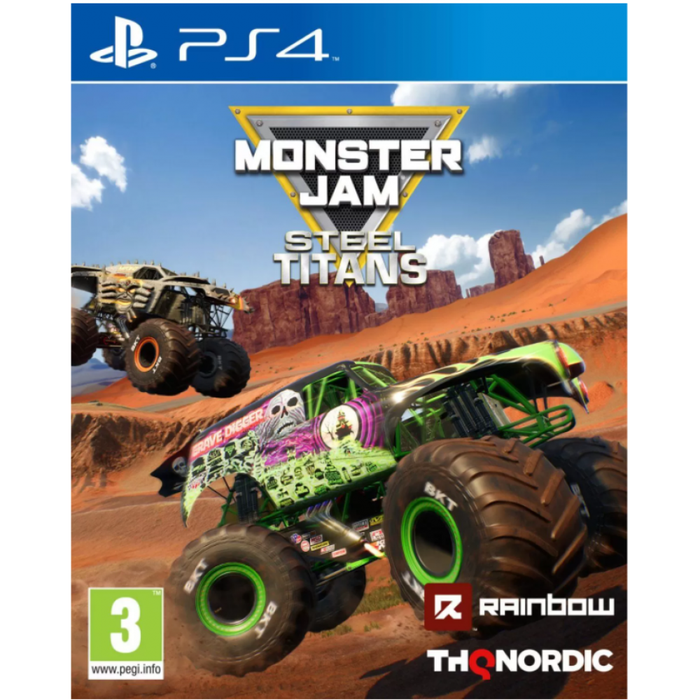 Monster Jam: Steel Titans [PS4, английская версия]
