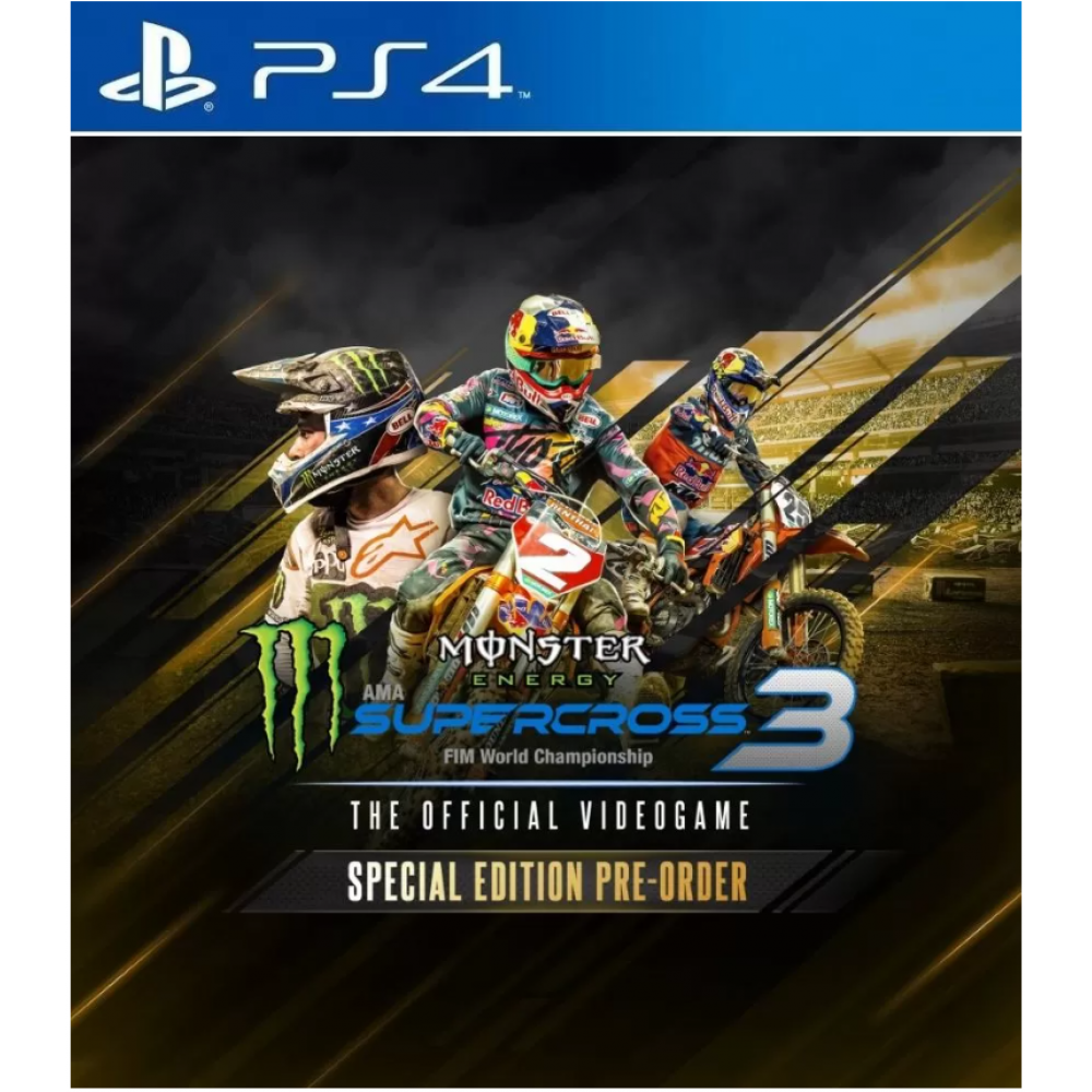 Monster Energy Supercross 3 [PS4, английская версия]