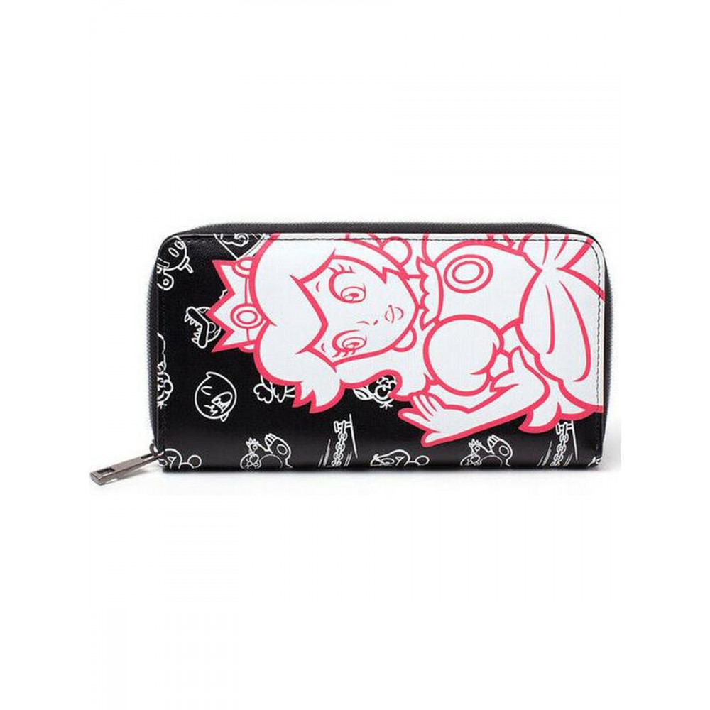 Кошелек Difuzed: Nintendo: Peach Allaround Zipper Bifold Girls Wallet GW816917NTN