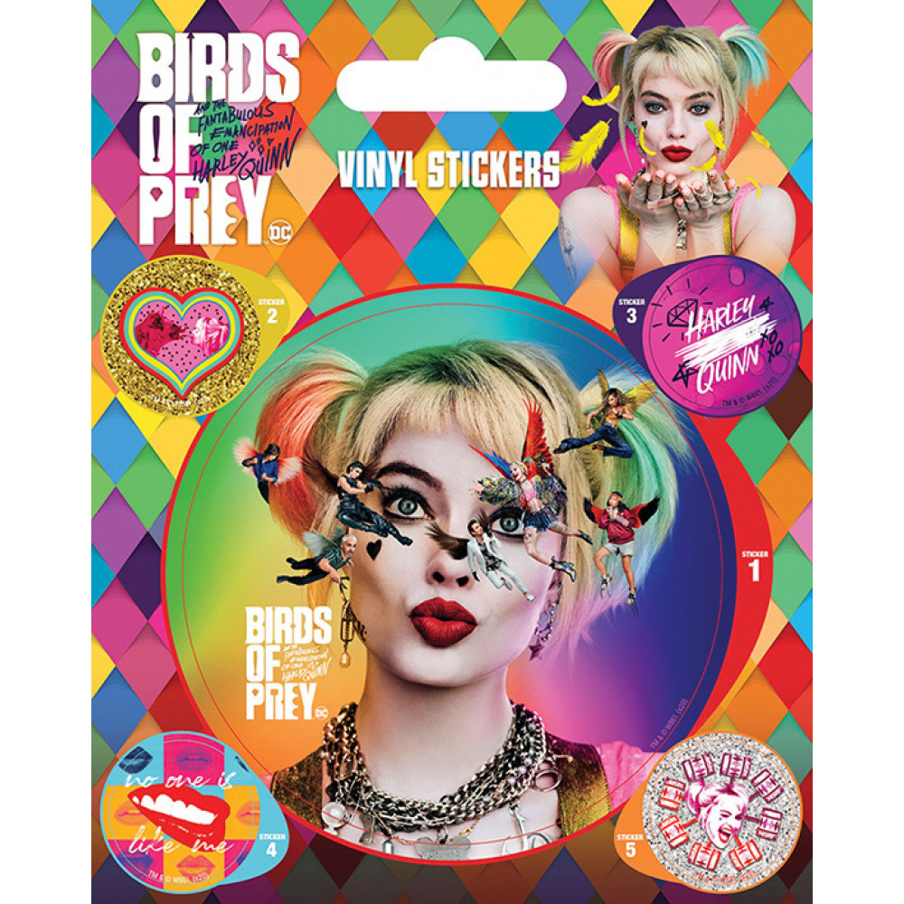 Наклейки Birds Of Prey (Seeing Stars) Vinyl Sticker Pack 5шт PS7443