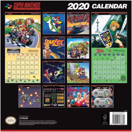 Календарь Pyramid: Nintendo: Super Nintendo (2020) C20009